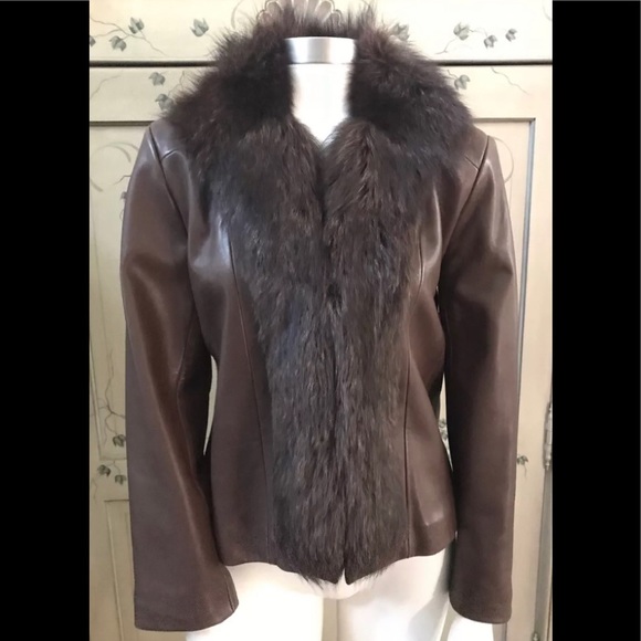 Marvin Richards genuine leather jacket 